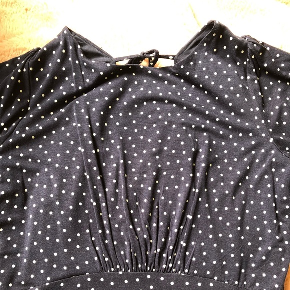 Loft Navy Blue Dress - Picture 5 of 6